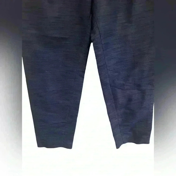 Paul Smith Navy Blue Tapered Leg Trousers - Picture 3 of 10